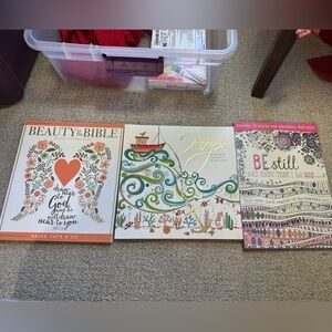Bible coloring books bundle